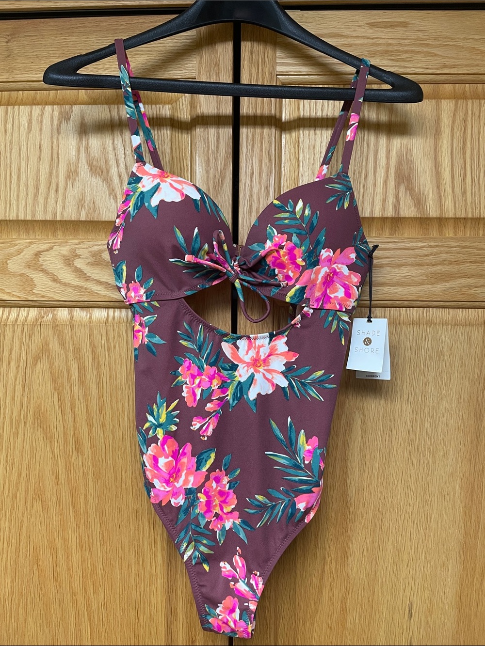 Shade & Shore One-piece Floral Swimsuit